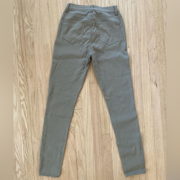 NWOT Vanilla Star Dark Tan Taupe Skinny Jeggings Sz9 Soft Stretchy‎ Comfy Casual - Picture 2 of 4